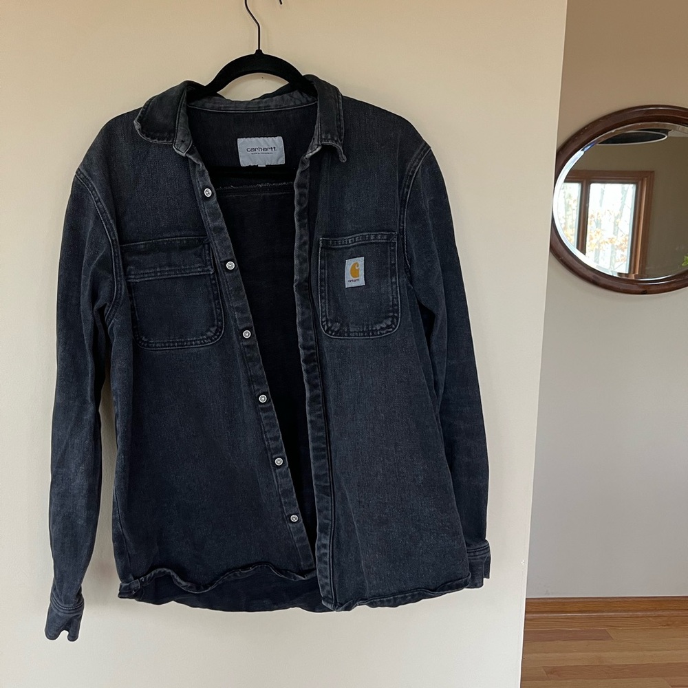 Carhartt Black Denim Shacket